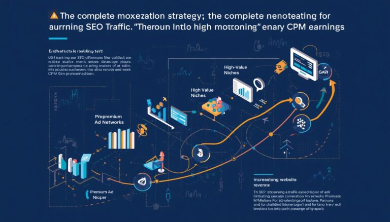 SEO Traffic to High CPM: Complete Monetization Strategy
